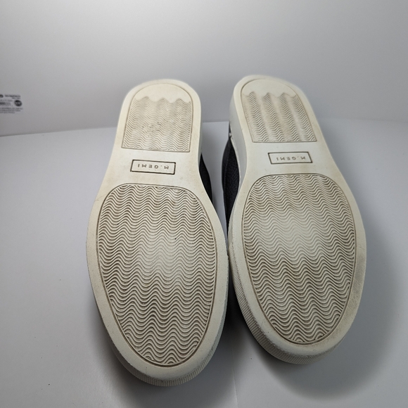 Black leather Stile slip-ons from M. Gemi, hand-made in Italy. EUC. 40 EU. - Picture 5 of 12